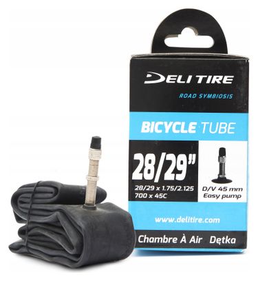 Chambre à air 28- 29"  DV Dunlop 45 mm  boîte deli