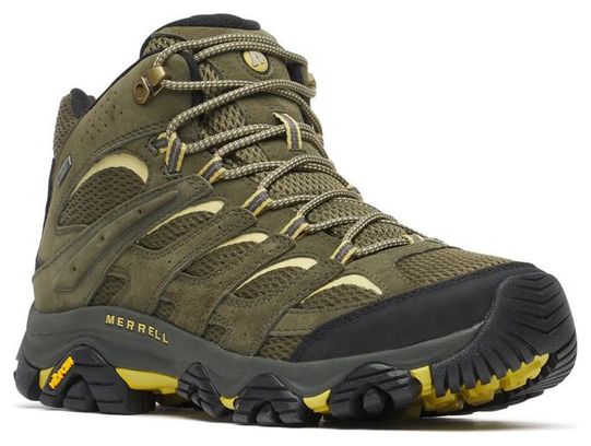 Merrell Moab 3 Mid Gore-Tex Men's Hiking Shoes, Green