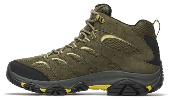 Merrell Moab 3 Mid Gore-Tex Men's Hiking Shoes, Green