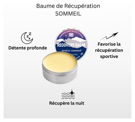 Baume de récupération sportive : ARNICA SOMMEIL