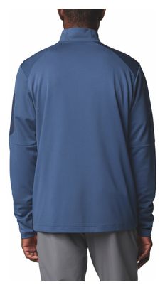 T-Shirt Technique Columbia Tech 1/4 Zip Bleu