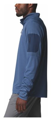 Camiseta Columbia Tech 1/4 Zip Azul