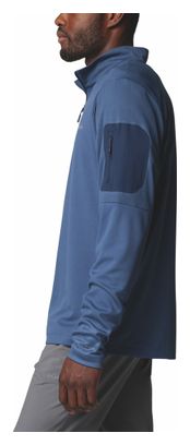 Camiseta Columbia Tech 1/4 Zip Azul