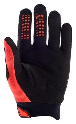 Gants Longs Fox Dirtpaw Junior Orange Fluo