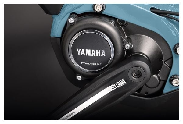 Haibike FullNine 5 Electric Full Suspension MTB Shimano Deore M5100 11V 500Wh 29' Blue / Yellow 2021