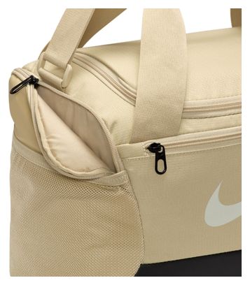 Nike Brasilia 9.5 25L Beige Gym Bag