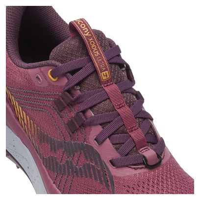 Chaussures Trail Saucony Xodus Ultra 4 Rose Femme
