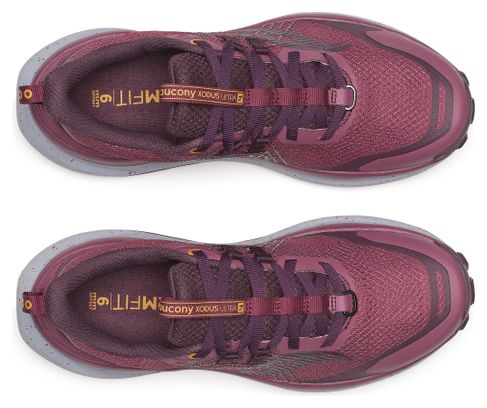 Chaussures Trail Saucony Xodus Ultra 4 Rose Femme