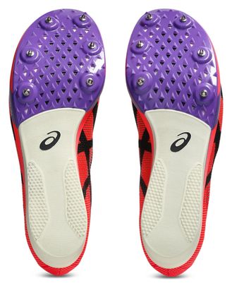 Asics Metaspeed LD 2 Rot/Violett Unisex-Leichtathletikschuhe