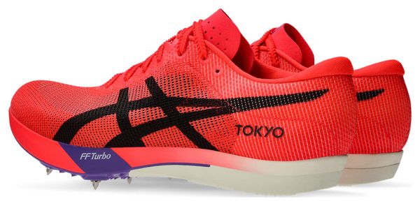 Asics Metaspeed LD 2 Rot/Violett Unisex-Leichtathletikschuhe