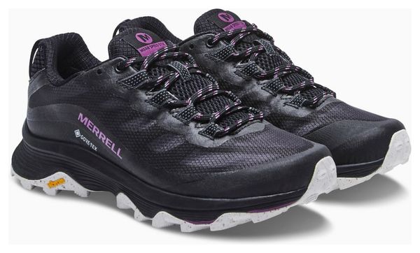 Chaussures de Randonnée Femme Merrell Moab Speed Gtx Noir/Violet