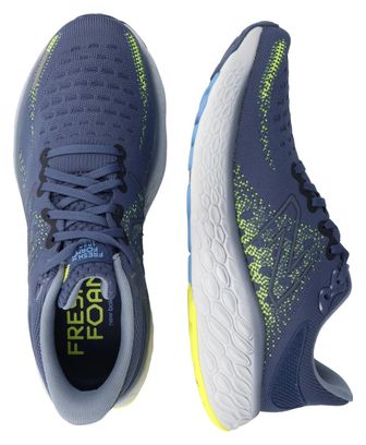 New Balance Fresh Foam X 1080 v12 Blue Yellow Running Shoes