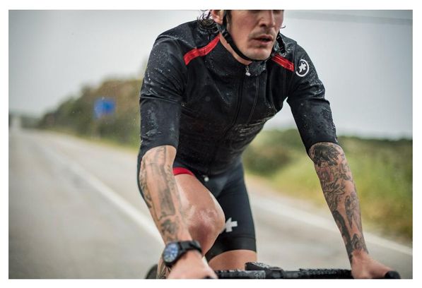 Assos Liberty RS23 Thermo Rain Short Sleeves Jersey Black
