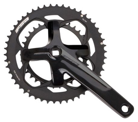 Guarnitura FSA Vero Pro  50/34 denti 11 velocità Nero