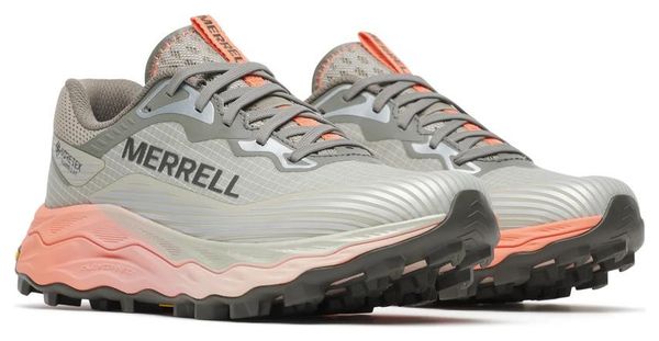 Merrell Agility Peak 6 Gore-Tex Trail-Schuhe, grau/orange, Damen