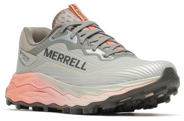 Merrell Agility Peak 6 Gore-Tex Trail-Schuhe, grau/orange, Damen