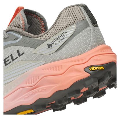 Merrell Agility Peak 6 Gore-Tex Trail-Schuhe, grau/orange, Damen