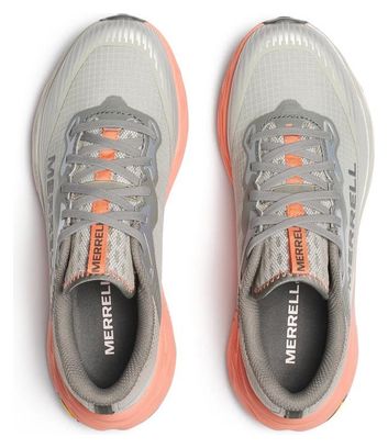 Merrell Agility Peak 6 Gore-Tex Trail-Schuhe, grau/orange, Damen