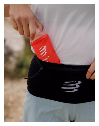 Cintura Compressport Free Belt Pro 2.0 Nero/Bianco