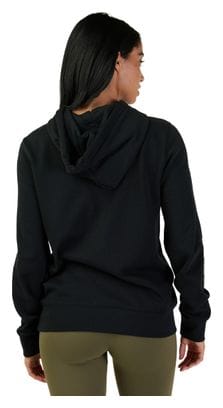 Women's Fox Head Hoodie Black/Pink