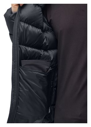 Chaqueta de plumón Haglöfs Rosson Down Hood negra para hombre
