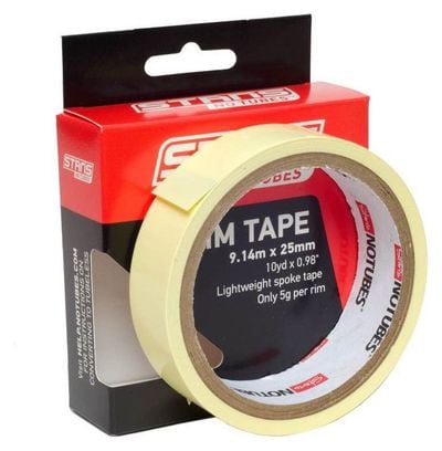 Stan's NoTubes - Fond de jante  Yellow Tape  25mm (10YD)