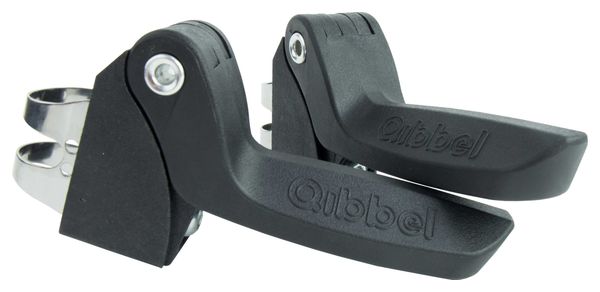 Qibbel Junior 6+ Babytrage (Gepäckträgerbefestigung) Grün/Schwarz