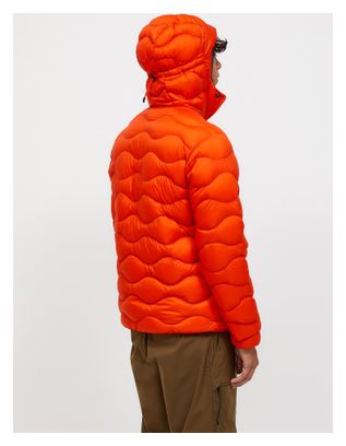Peak Performance Helium Donzen Oranje Heren capuchonjas