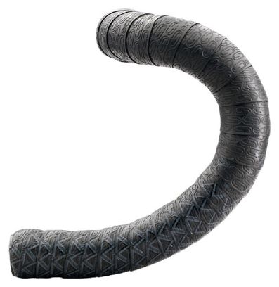 Deda Loop Handlebar Tape Zwart/Zilver met Caps