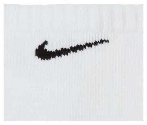 Calcetines (x3) Unisex Nike Everyday Amortiguados Blanco