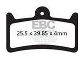 Ebc - Plaquettes de Frein Hope Evo V4 Downhill Organique (Dh)