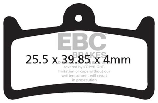 Ebc - Plaquettes de Frein Hope Evo V4 Downhill Organique (Dh)