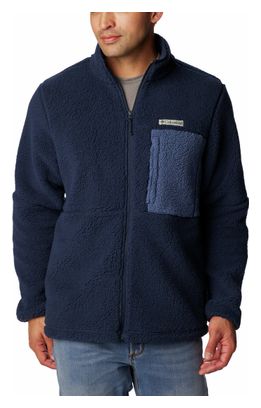 Veste Polaire Columbia Mountainside Heavyweight Bleu marine