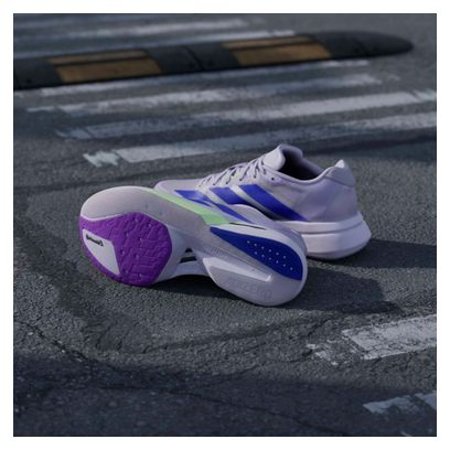 Zapatillas de running adidas Adizero Boston 13 moradas/azules para mujer