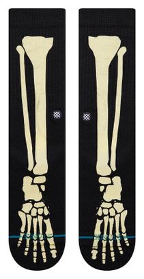 Chaussettes Stance Bones 3 Crew Noir
