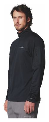 Columbia Tech 1/4 Zip T-Shirt Black