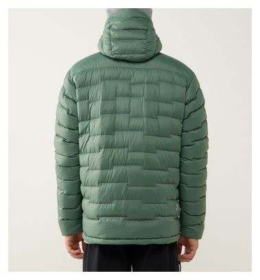 Chaqueta acolchada Haglöfs Roc Flash Down Hood verde para hombre