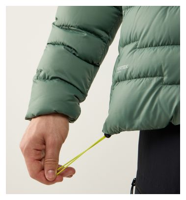 Chaqueta acolchada Haglöfs Roc Flash Down Hood verde para hombre