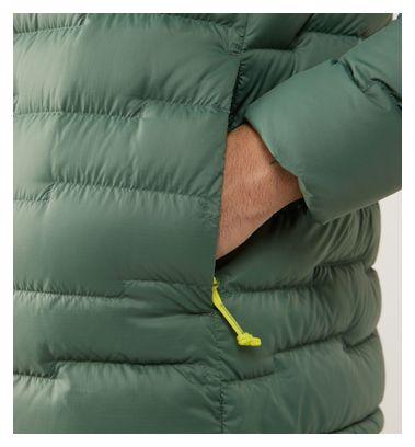 Chaqueta acolchada Haglöfs Roc Flash Down Hood verde para hombre
