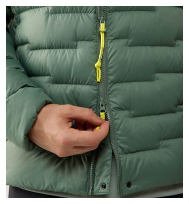 Chaqueta acolchada Haglöfs Roc Flash Down Hood verde para hombre