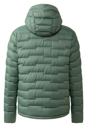 Chaqueta acolchada Haglöfs Roc Flash Down Hood verde para hombre