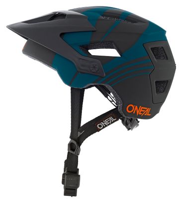 O&#39;Neal Defender Nova Blau / Orange Helm