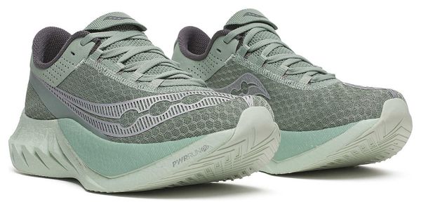 Saucony Endorphin Pro 4 Hardloopschoenen Khaki/Zilver Heren