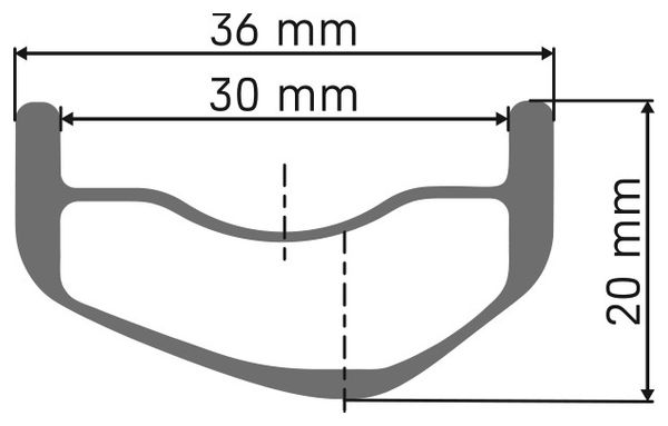 Roue Avant DT Swiss XRC 1700 Spline 30 29" | Boost 15x110mm | CenterLock