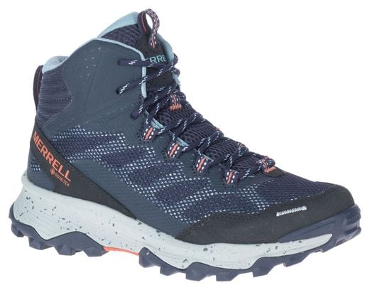 Merrell Speed Strike Mid Gtx Women's Hiking Shoes Blue