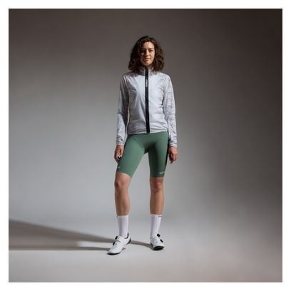 Giacca antivento Gore Wear Spinshift Pixel bianco/grigio da donna