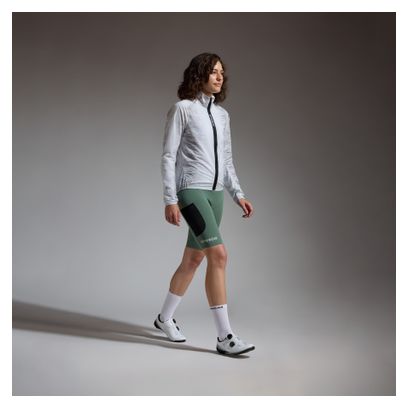Giacca antivento Gore Wear Spinshift Pixel bianco/grigio da donna