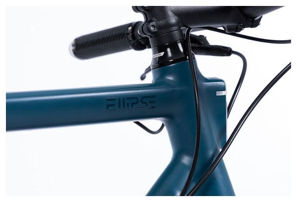 VELO URBAIN ELLIPSE M1 - COURROIE - SHIMANO ALFINE 8V - BLEU PETROLE