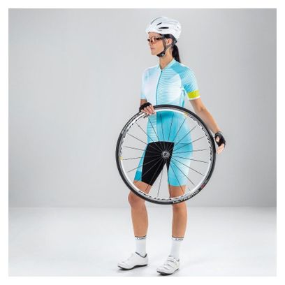 Loeffler maillot manches courtes W Maillot de Vélo FZ Hotbond RF et Bleu