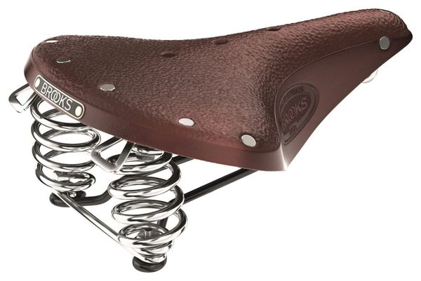 Brooks England Selle vélo B67S marron